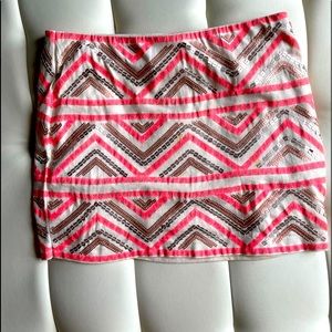 Aztec Mini Skirt